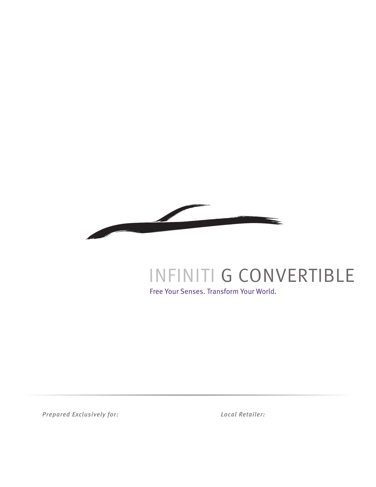2012 Infiniti G Convertible Brochure Page 5